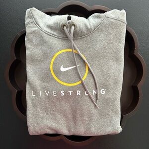 Boys Nike Livestrong Hoodie Size S